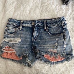 American Eagle “Shortie” shorts